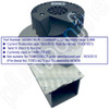 Braemar TQS 532 & X Combustion Fan Assembly Large Ducted Gas Heater PN. 642994 - Text