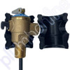 AVG PRESSURE & TEMP RELIEF VALVE 15mm 850KPA OL Long Probe - Cover Open