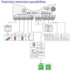 Resol DeltaSol BS-4 2-Qty Sensors solar hot water differential controller - Possible Connection Specification