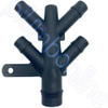 Braemar RPB 1400 Evaporative Cooler 4 Way Distributor Fitting 13mm Outlet x 19mm Inlet PN. 511412 - Front