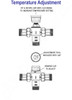 Tempering Valve 15mm Solar & Instantaneous Hot Water Systems - Temperature Adjustment