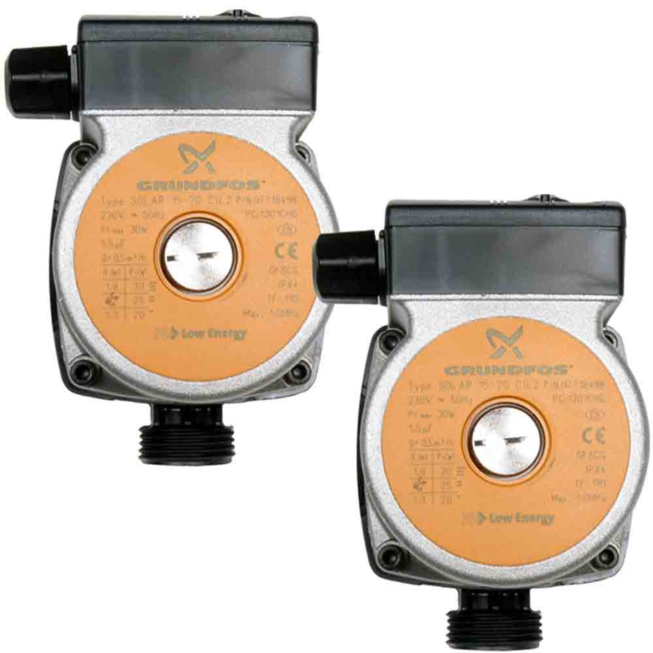 Smag tyve gidsel Grundfos Solar Pump 2 pack 15-20 CIL2 with Pump Unions 15mm.