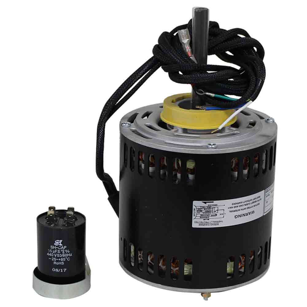 Omega Gas Ducted Heater Fan Motor 600 Watt 3 Speed with 15Uf Capacitor IHE  \u0026 EHE