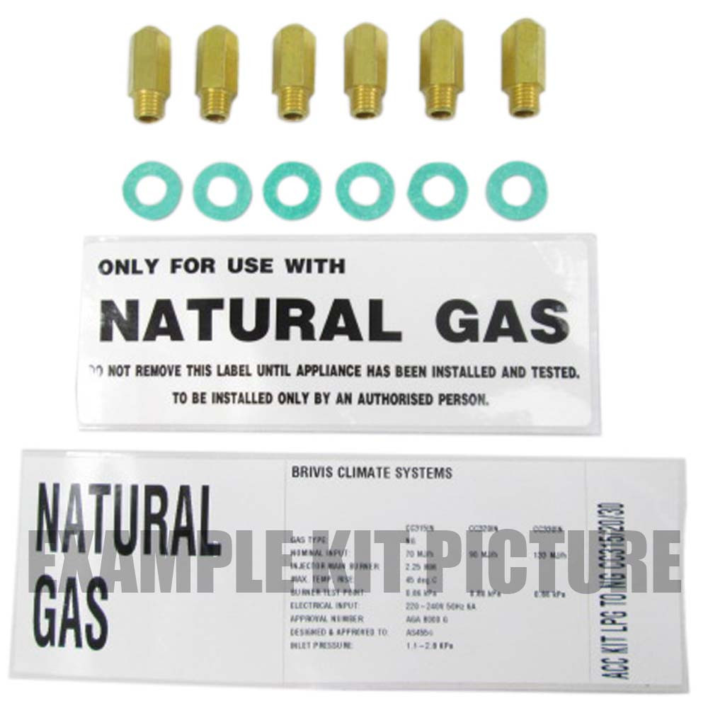 Rinnai Gas Heater Conversion Kit NG to LPG 92099333