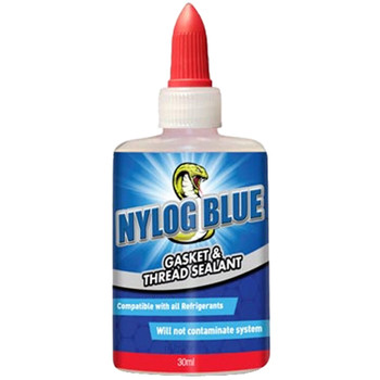 Nylog Blue Gasket & Thread Sealant 30ml HFC Refrigerant Systems