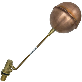 Philmac UltraPHIL 90° Brass Float Valve DN15mm and Copper Float 95°C