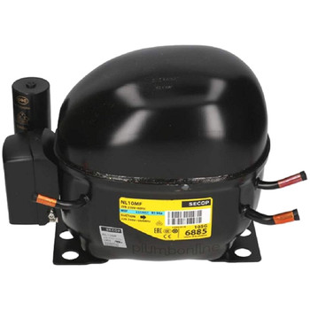Secop NL10MF Multi-Pressure Refrigeration Compressor R134a – 1/3 HP – LBP/MBP/HBP – 220–240V