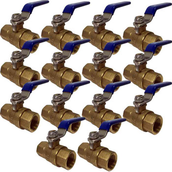 Ball Valve DR Brass | 15mm | FxF | Full Bore | Watermarked |Tradie Pack