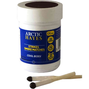 Strikes Smoke Testing Matches Cool Burn Tub of 25