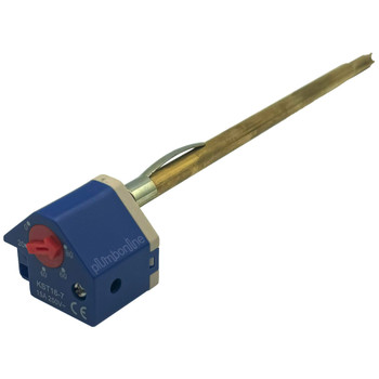 Hot Water Thermostat Rod Type | Auto Reset 0–80°C | 15A 240V 7" Stem Sensor