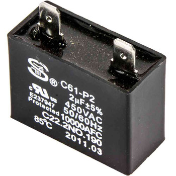 Bonaire Vulcan Pyrox Gas Wall Furnace Capacitor 2.0Uf Sq P2 Class PN. 0160190SP