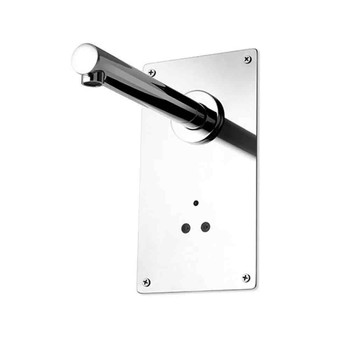Sensor Tap by Autoflo Chrome Wall Mounted Plate AA2-L Mains Power 24V