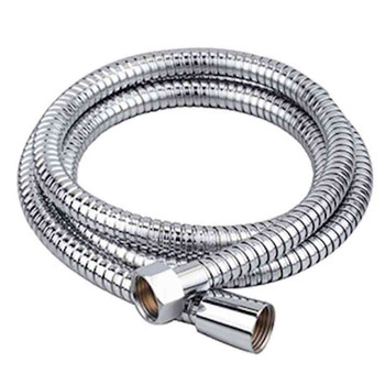 Shower hose double interlocked 1.5M Chrome finish