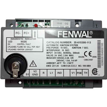 Braemar TA5 Star Ignition Unit Fenwal 35-615300-113 for Gas Ducted Heaters PN. 628608