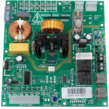 Braemar BM 325 & X PCB Circuit Board BSC 3 Star Gas Ducted Heater PN. 628820