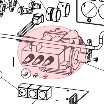 Rinnai Slimfire 252 Control Valve LP/NG FF 281 Gas Log Flame Fire PN. 90193426