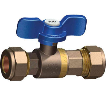 AVG NON RETURN ISOLATING VALVE Compression x Compression 15mm