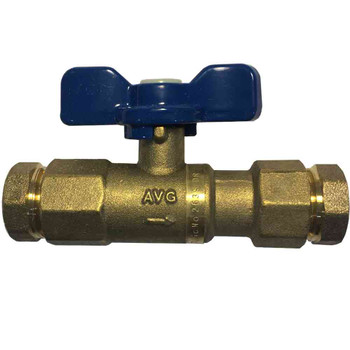 AVG Non Return Isolating Valve Flared x Flared 15mm