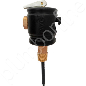 AVG Hot Water Pressure & Temperature Relief Valve 15mm 1000KPA Extended Body - Insulation Boot