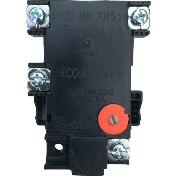 Robertshaw EWT1L2S-203 - ST1301133 Surface Mount Hot Water Thermostat - Front