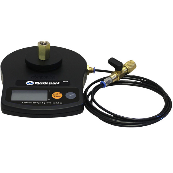 Mastercool High Precision Refrigerant Charging Scale With Case HVAC Refrigeration Service PN. MC98202