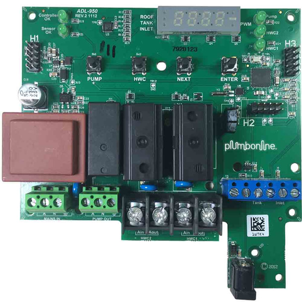 Senztek SolaStat Plus Differential Controller PCB - Printed Circuit Board