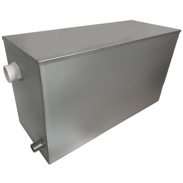 45L Stainless Steel Header Feed and Expansion Tank FT45 Hot and Cold Water | G2 Tech