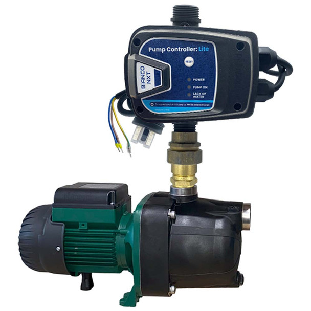 DAB Jetcom 132M Surface Pump 80L/min 48m 1.0kW with Bianco NXT BIA Lite Pump Controller Automatic System
