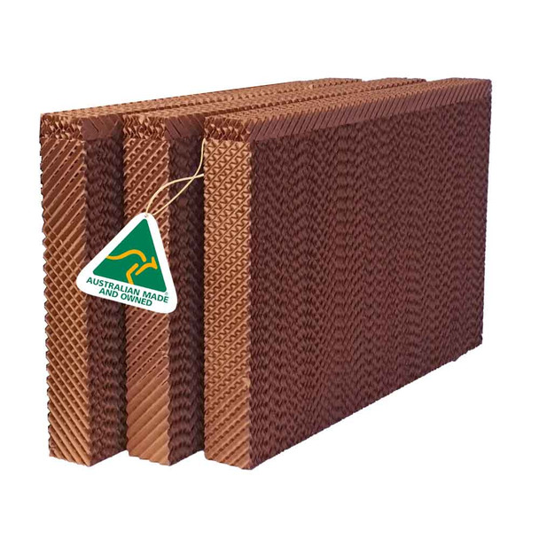 Braemar Evaporative Cooler FILCEL Pads Model RPCQi75 Side Discharge Three Pad Set
