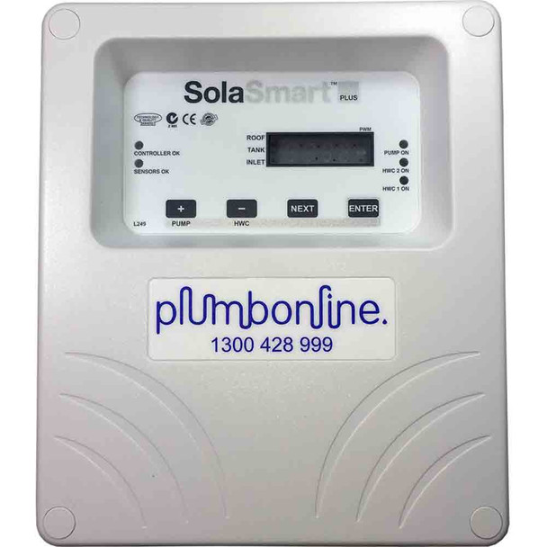 Solargain Senztek Solar Hot Water SolaSmart PLUS Controller