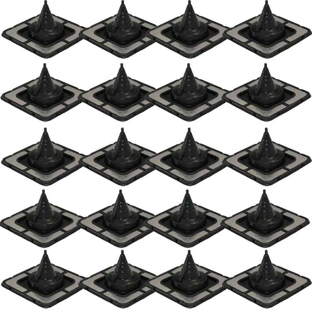 Metal Roof Flashing FlashRite Mini 3mm-20mm Black Tradie Pack | 20 Qty