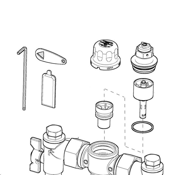 Aquablend 5-Year Upgrade Service Kit ATMS 242 for Enware Thermostatic Blending Valve