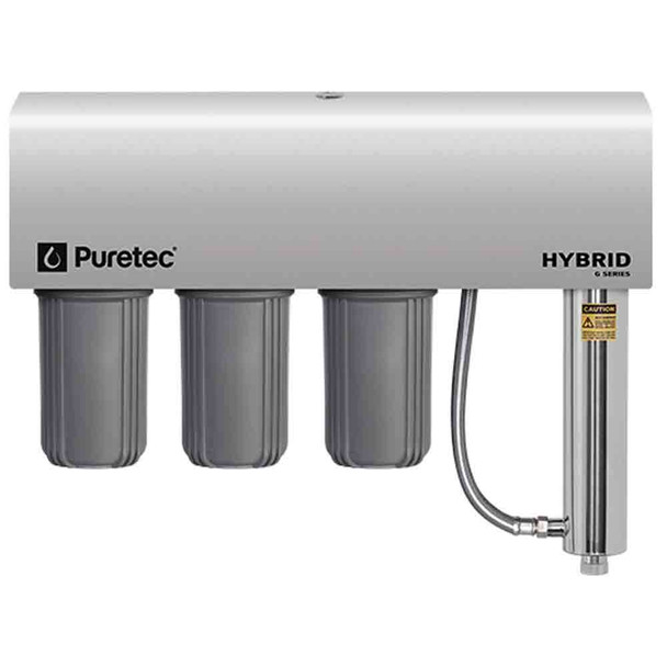 Puretec Hybrid G12 Triple Stage Whole House Ultraviolet Water Filter System 60 lpm