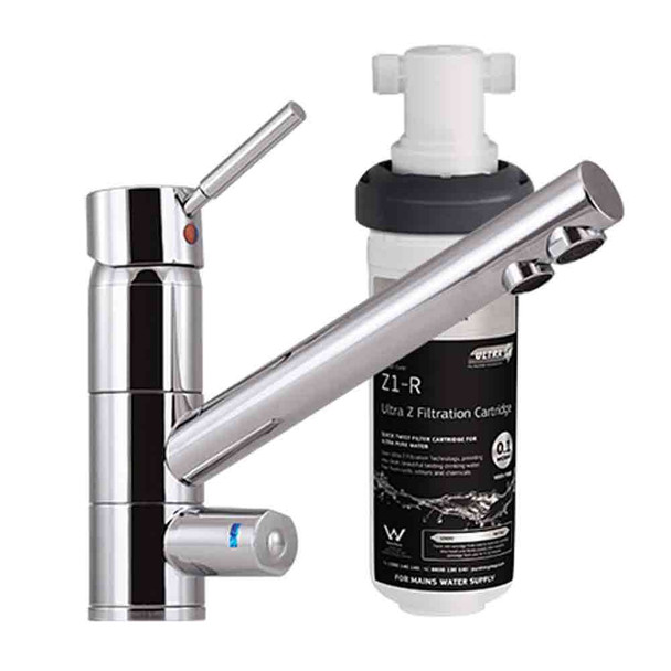 Puretec Undersink Tripla Water Filter Kit With 3 Way LED Mixer Tap PN. Z1-T2