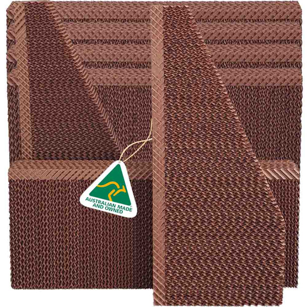 Breezair Evaporative Cooler FILCEL Pads Model EZH175 Seven Pad Set