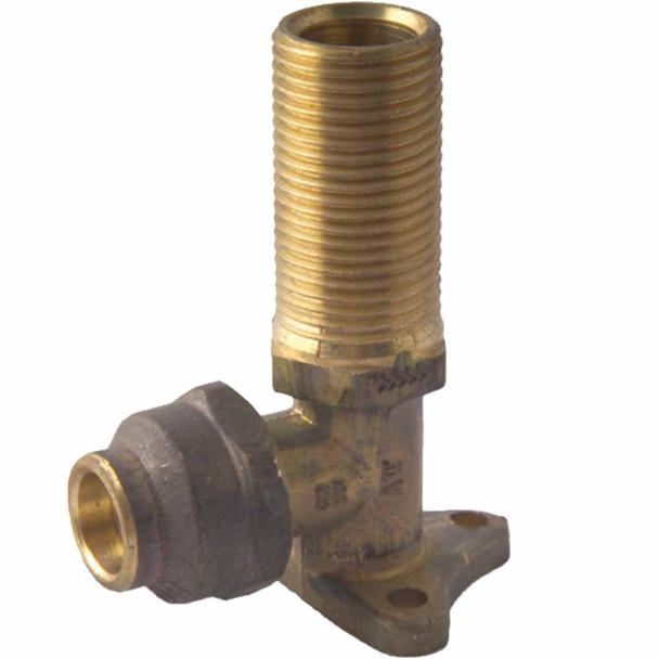 Flared Compression Elbow Lugged Brass Extended 15 MI (Extended95mm) Watermarked PN. AW311E