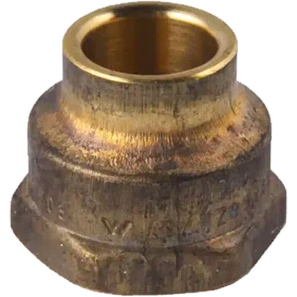 Flared Compression Nut Brass 25mm Watermarked PN. AW268