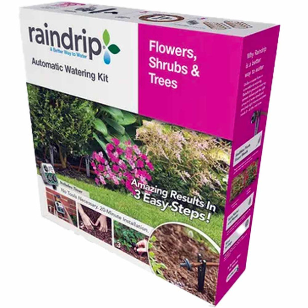 Raindrip Automatic Watering Kit Flower Shrub & Tree PN. RDFSTK