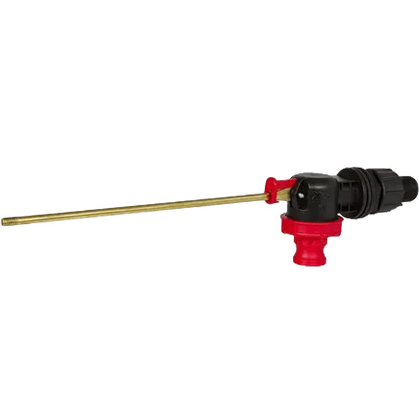 Apex Plastic Xcess Trough Float Valve Short Arm Long Thread With Reducing Socket 20/25mm 400L/min at 800 kPa