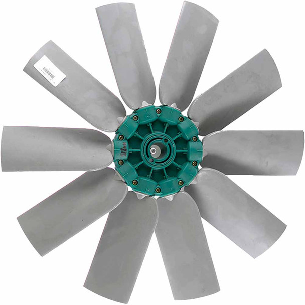CoolBreeze Evaporative Cooler Fan 10 Blade Green Hub 518mm Diameter PN. SP6028