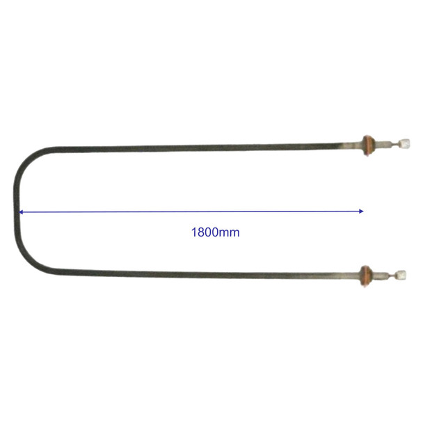 U Shape Bain Marie 2400Watts 240V 1800mm Electric Heating Element