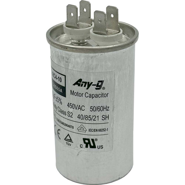 30 MFD / uF 450V Motor Run Capacitor Metal P2 Protection Aluminum Case