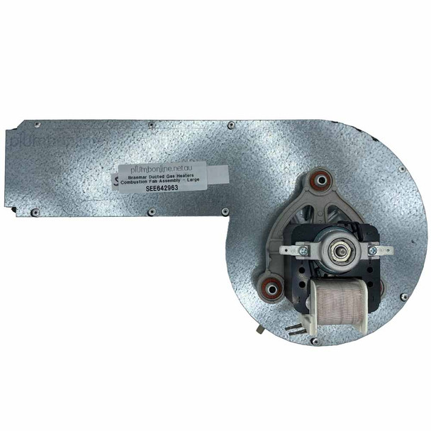 Braemar THD 330 & X Combustion Fan Assembly Large Ducted Gas Heater PN. 642963