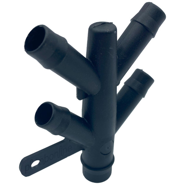 Breezair EXS 180 Evaporative Cooler 4 Way Distributor Fitting 13mm Outlet x 19mm Inlet PN. 511412