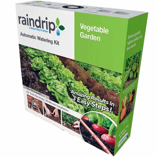 Raindrip Automatic Watering Kit Vegetable Garden PN. RDVGK