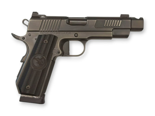 Consignment Nighthawk Custom Delegate 9mm Commander 1911 w/ DSC Customs Compensated Barrel, Original Barrel & 16 Magazines - Used