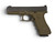 Consignment Glock 17 Gen 3 9mm OD Green w/ Night Sights & Extended Controls - Used