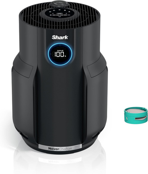 Shark - NeverChange Air Purifier, 650-sq Ft  HP152 - Black
