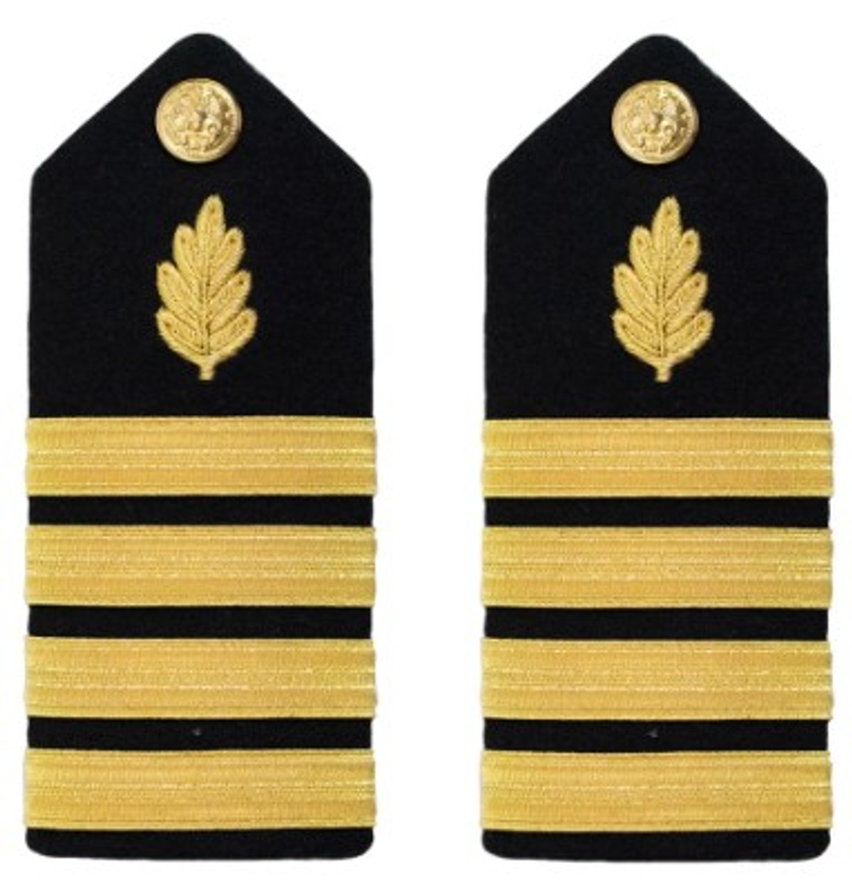 Navy Captain Hard Shoulder Board- Nurse Corps – female