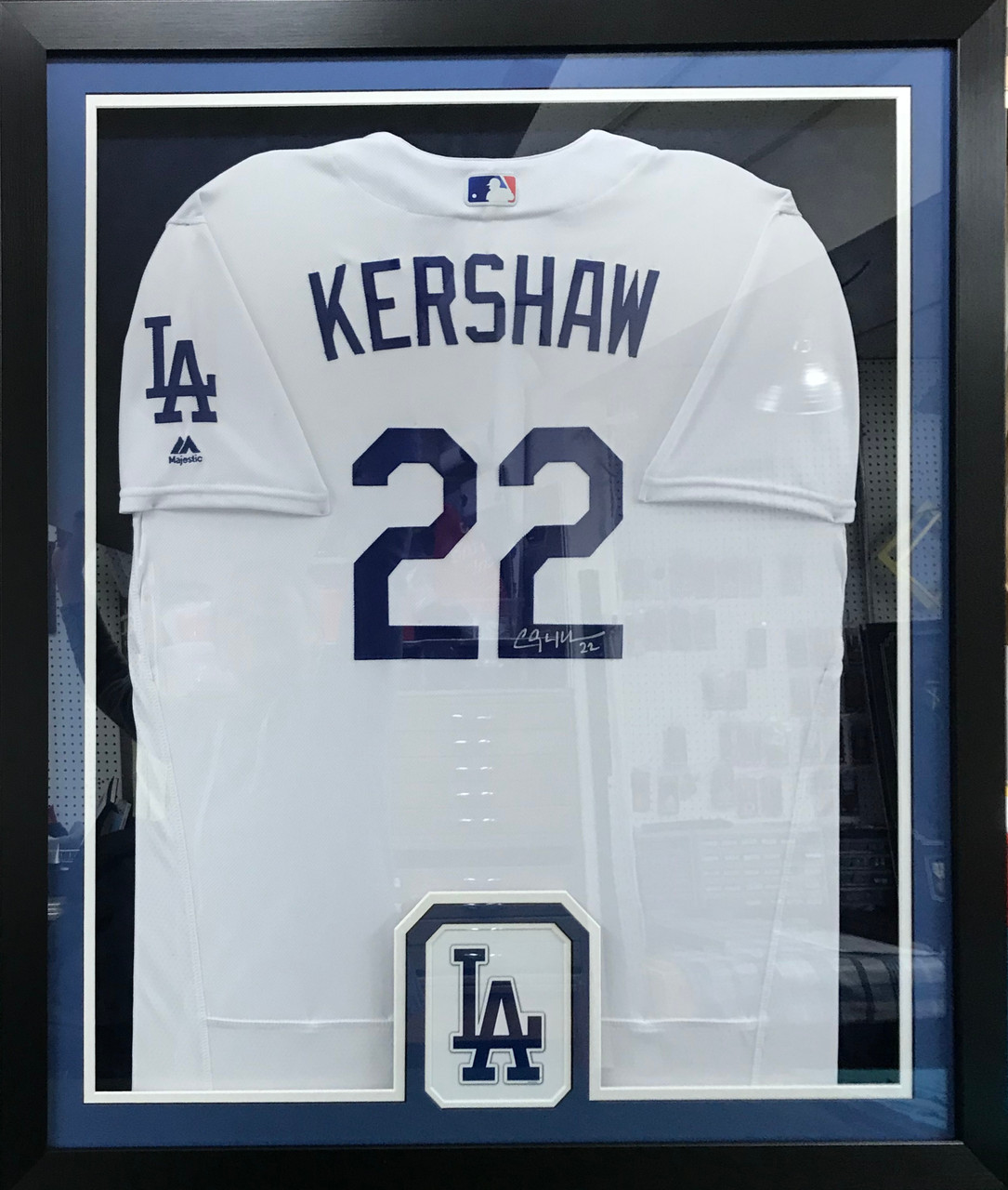 kershaw signed jersey